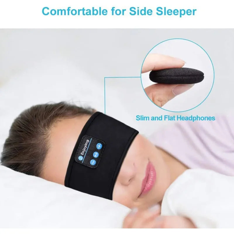 Bluetooth Sleep Mask with Wireless Headphones