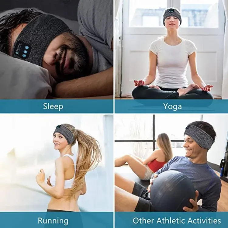 Bluetooth Sleep Mask with Wireless Headphones