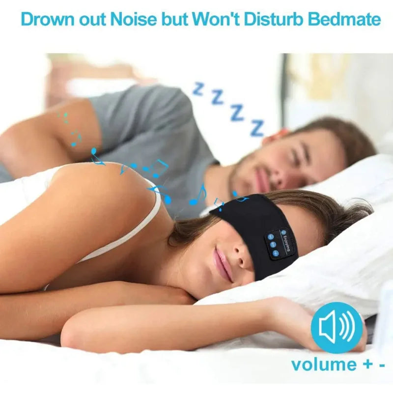 Bluetooth Sleep Mask with Wireless Headphones
